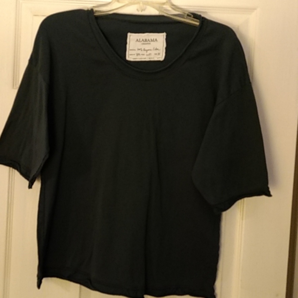 Alabama Chanin Scoop Neck Tee